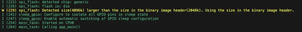 Fig.1 - Hello World output