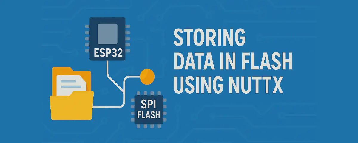 Featured image for SPI Flash for Persistent Data Storage with NuttX RTOS