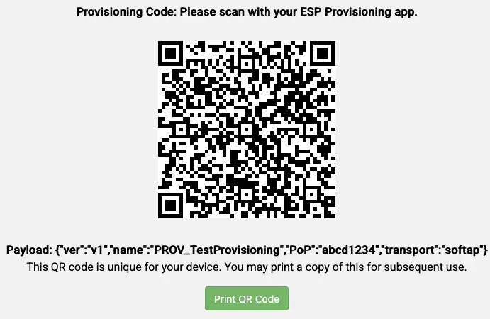 Fig.3 - Generated QR-Code