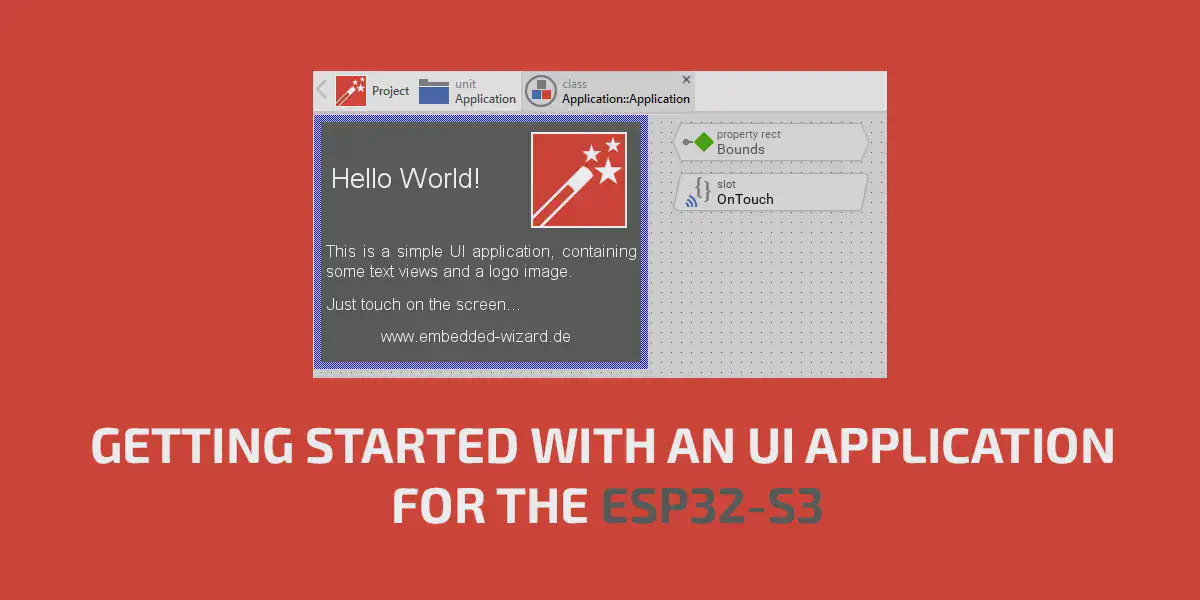 Featured image for How to Create an UI Application for the ESP32-S3