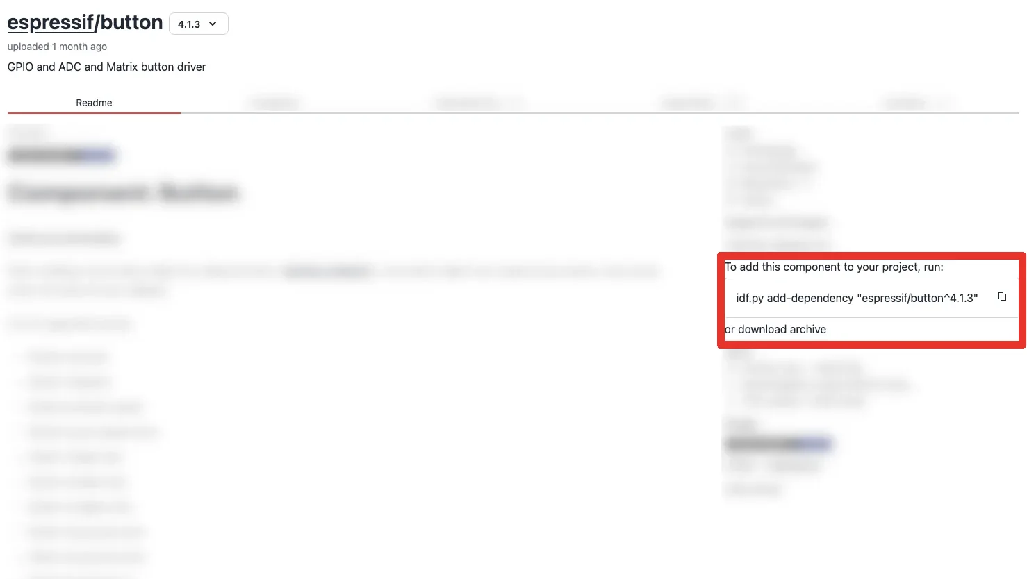 Fig.2 - espressif/button component