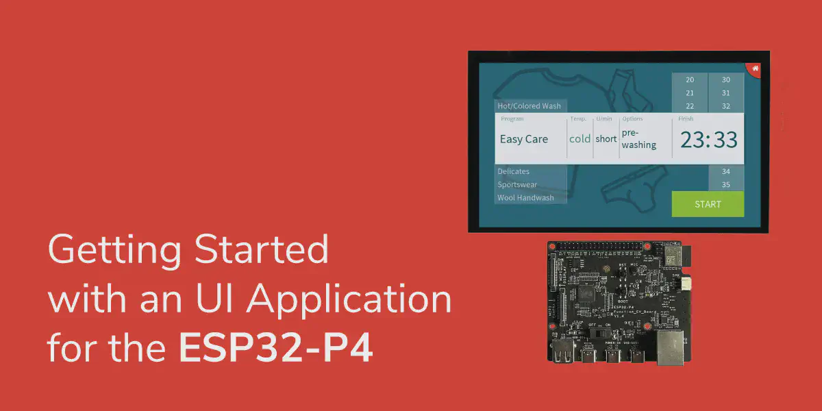 Featured image for How to Create an UI Application for the ESP32-P4