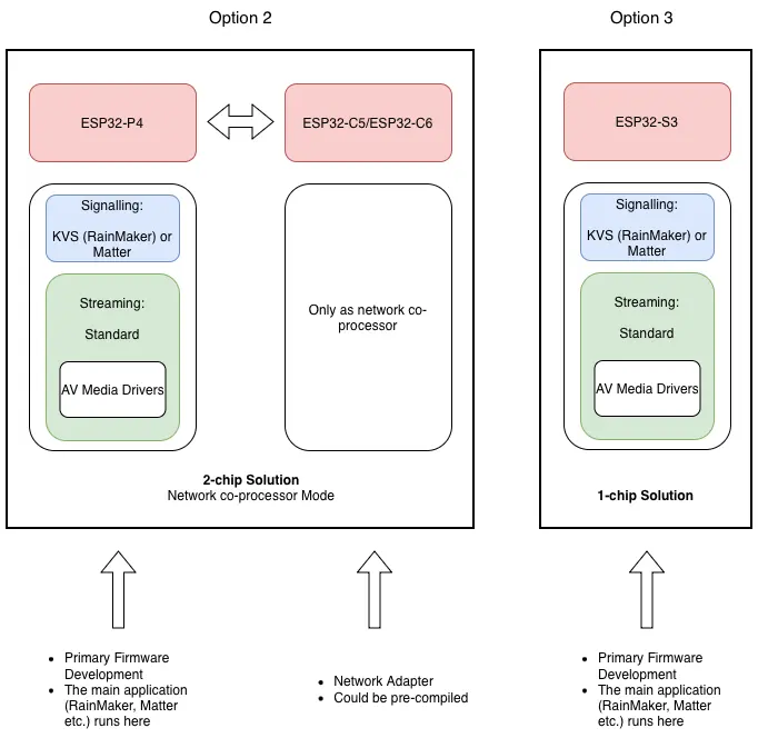 Deployment Architecture (Option 2 and Option 3)