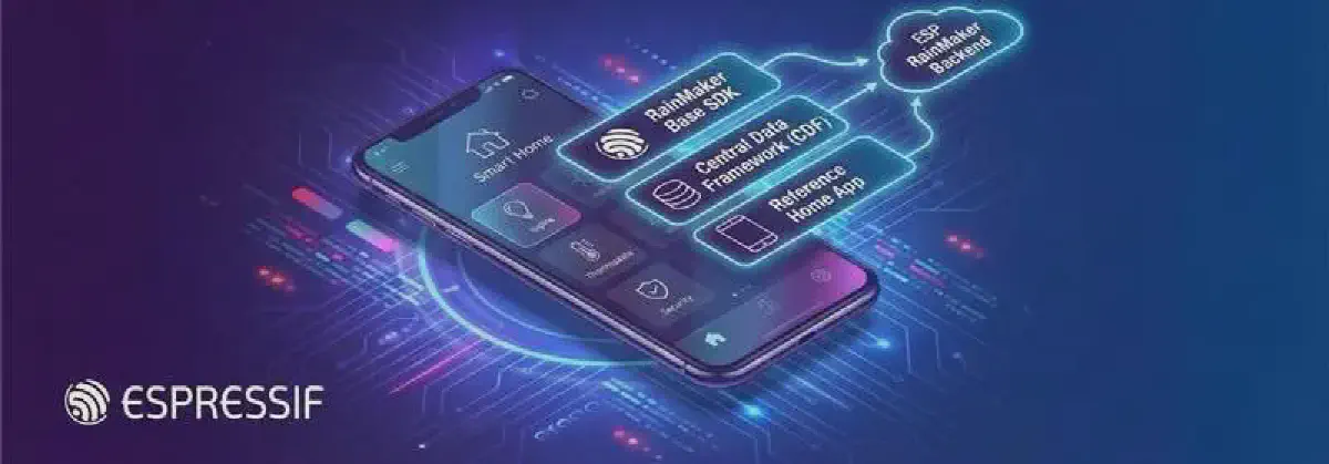Featured image for Introducing the ESP RainMaker Phone App Development Kit