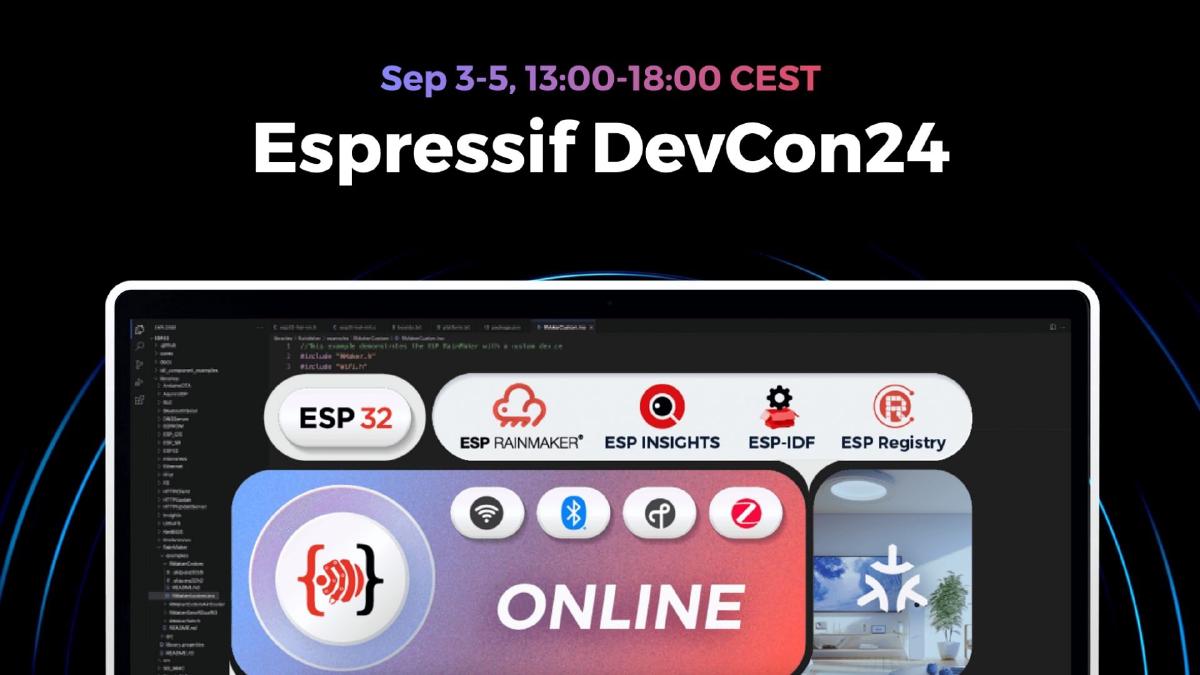 Featured image for Espressif DevCon24
