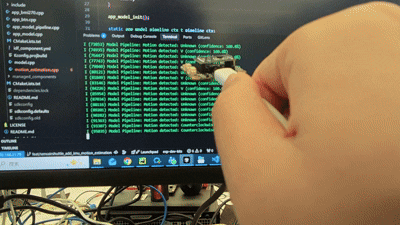 V-shape Gesture